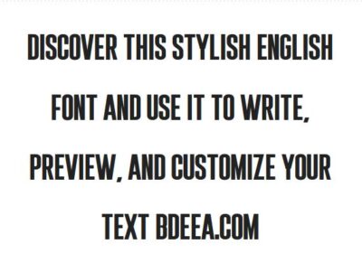 خط انجليزي ديبرسو مميز Depresso TTF Font download