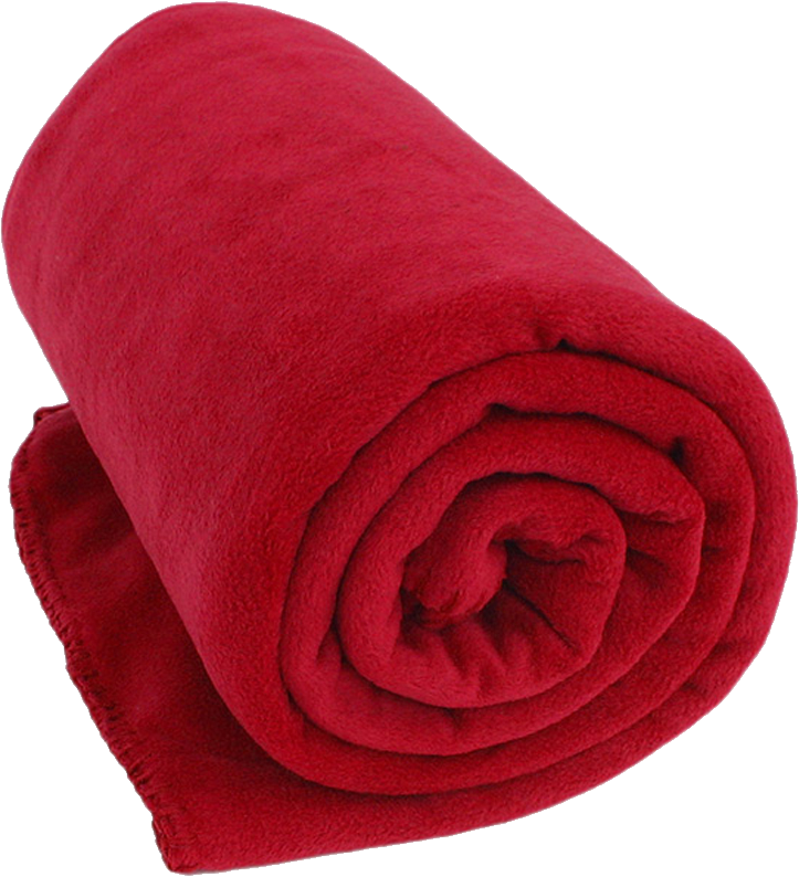 صورة حرام غطاء نوم لون احمر ملتف مفرغ مفروشات احمر Soft Red Blanket PNG