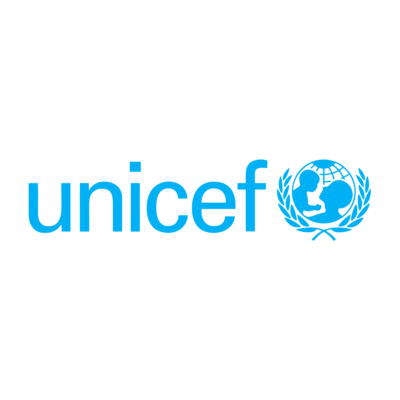 شعار يونسيف مؤسسة رعاية الاطفال الدولية لون ازرق UNICEF Logo PNG