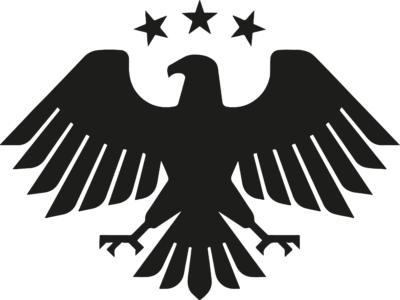 شعار سوريا الجديد النسر لون اسود عالي الدقة مفرغ Syria New Logo PNG