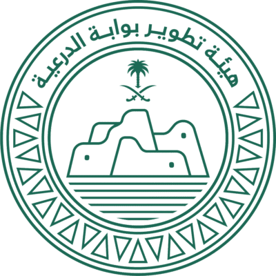 شعار هيئة تطوير بوابة الدرعية عربي مفرغ Diriyah Gate Development Authority