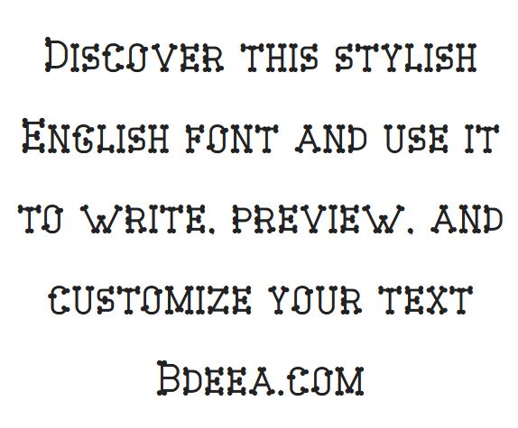 خط انجليزي سكول بون مميز مجانا Skull Bone Font download