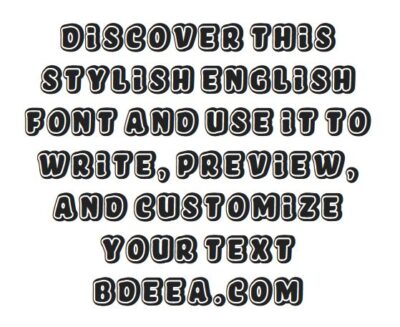 خط انجليزي اي بي سي مميز جدا Abc TTF download