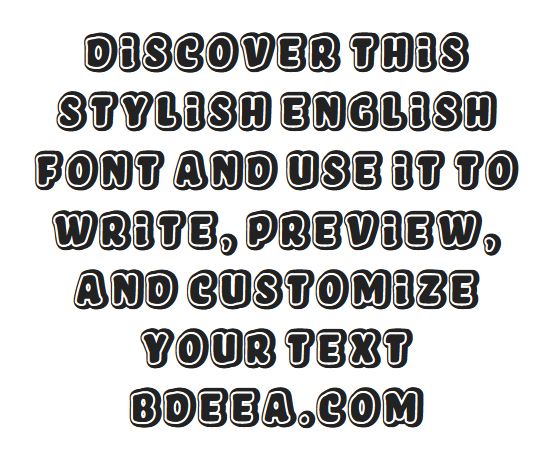 خط انجليزي اي بي سي مميز جدا Abc TTF download