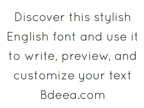 خط كويك ساند انجليزي ناعم وبسيط Quicksand Font download