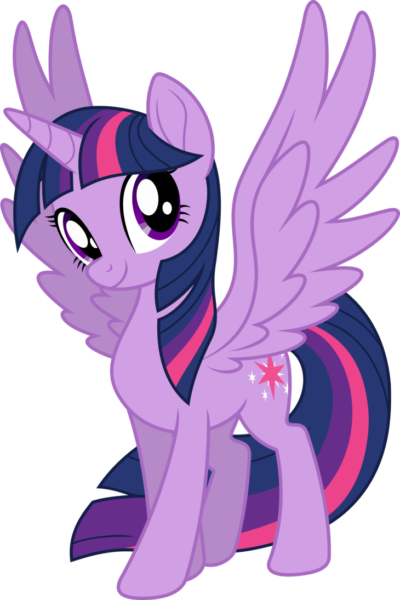 صورة الاميرة توايلايت سباركل مع اجنحة عالية الدقة Twilight Sparkle PNG