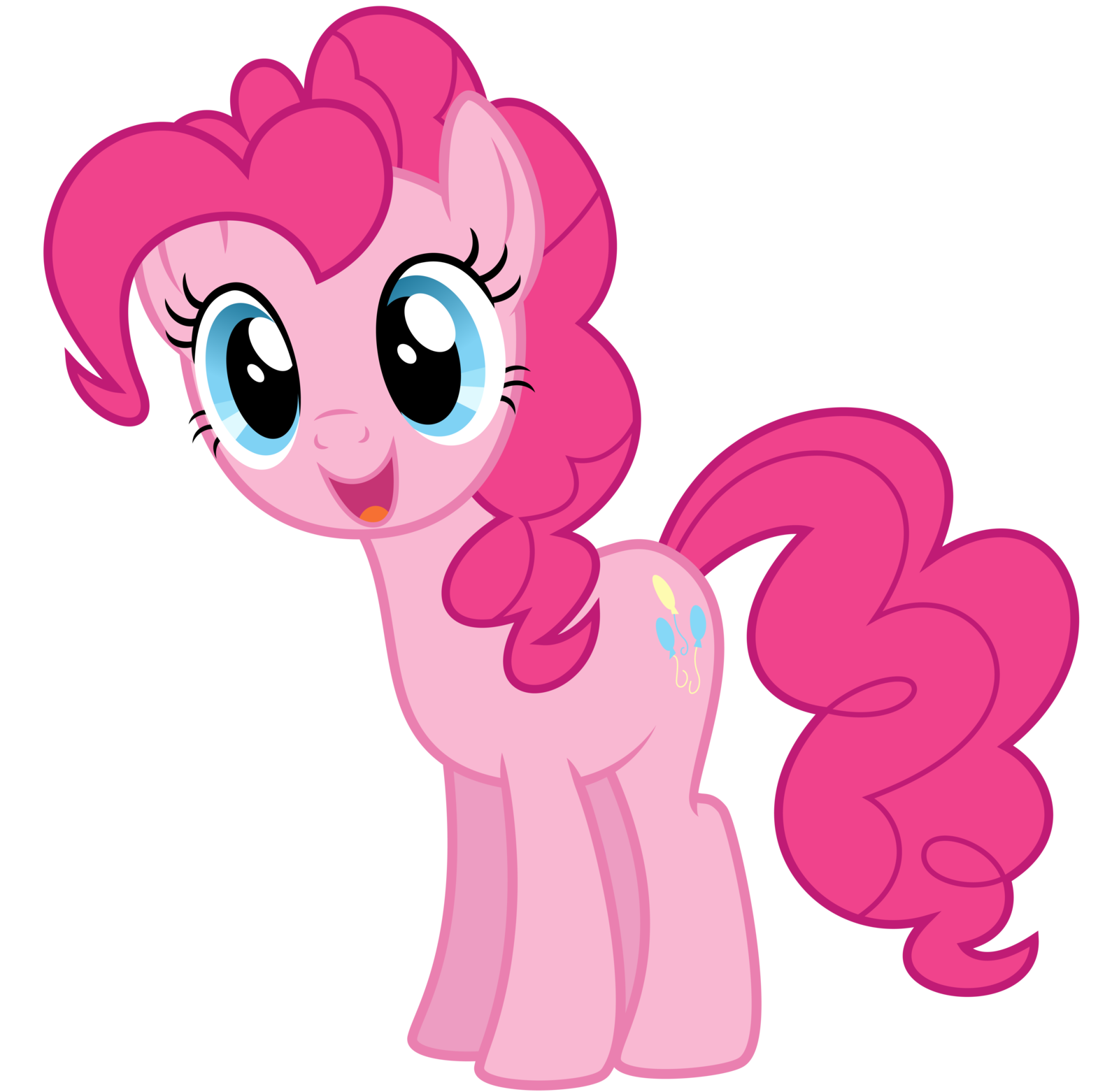 صورة الحصان الزهري رسوم ماي لتل بوني عالية الدقة My Little Pony PNG