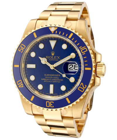 صورة ساعة يد ذهبية روليكس عالية الدقة بدون خلفية Rolex Watch PNG