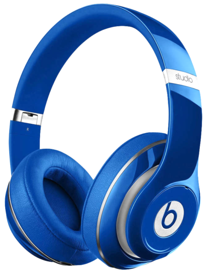 صورة سماعات بيتس اصلية لون ازرق Beats Headset PNG