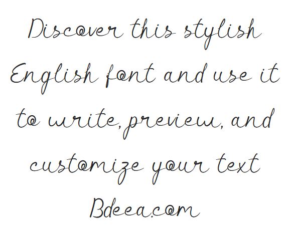 خط هوانسا انجليزي مميز مجانا Huansa Font download