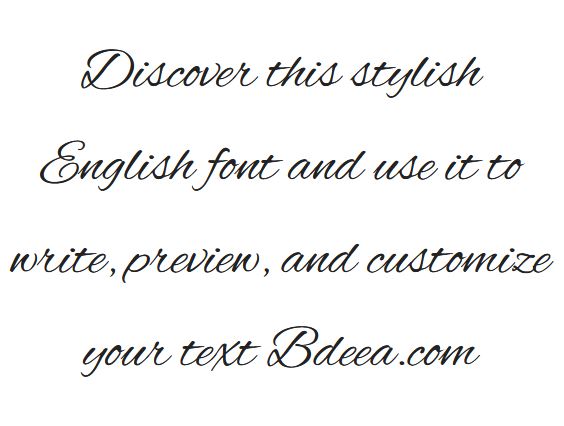 خط اليكس برش انجليزي ناعم وبسيط Alex Brush Font download