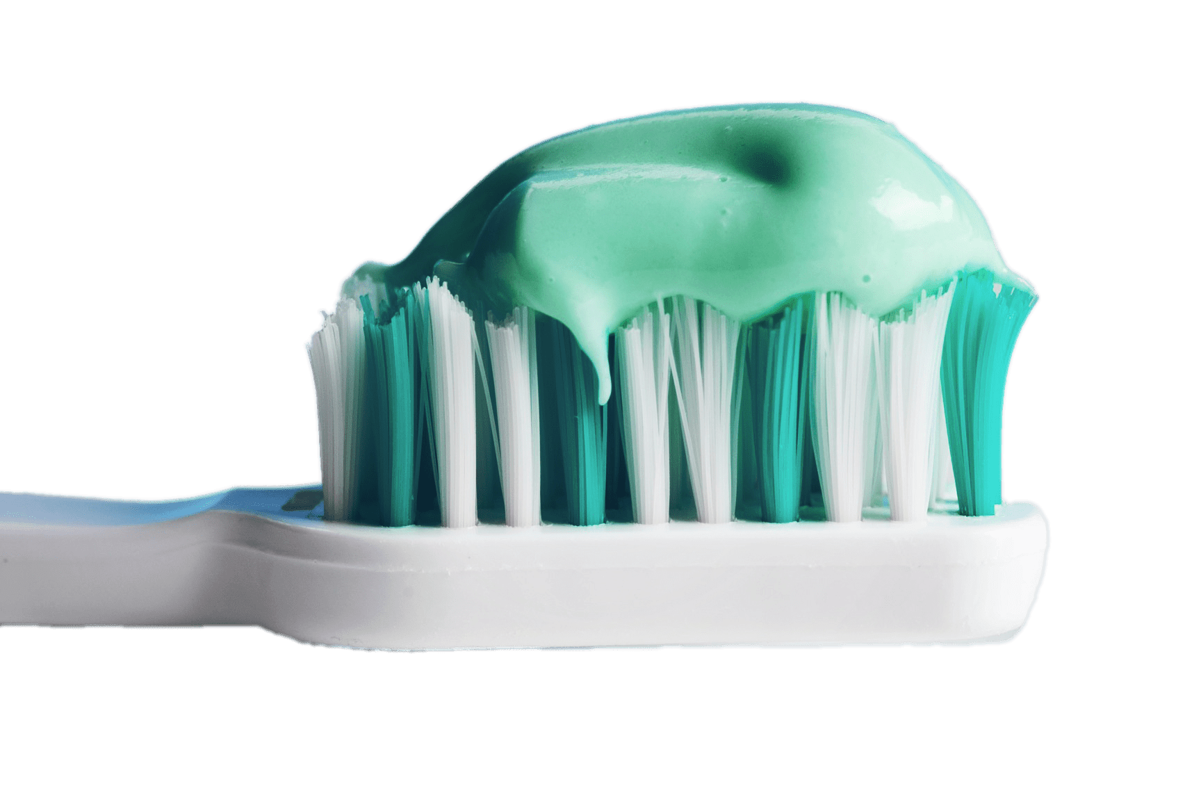 صورة فرشاة اسنان مع معجون حقيقي للاسنان Toothbrush PNG