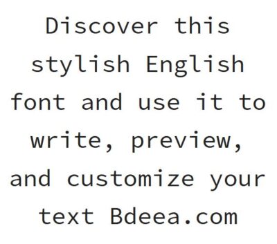 خط سينا نوفا انجليزي بسيط وخفيف مجانا  Source Code Pro Font download