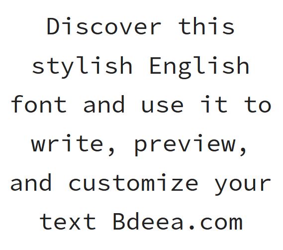 خط سينا نوفا انجليزي بسيط وخفيف مجانا  Source Code Pro Font download