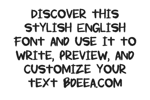 تنزيل خط بريكو فاسكو انجليزي مجانا Briko Vasko Font downlaod