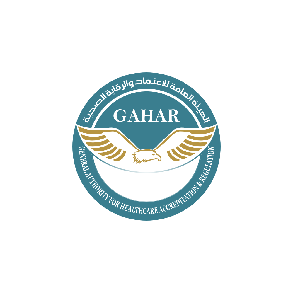 شعار الهيئة العامة للاعتماد والرقابة الصحية The General Authority for Healthcare Accreditation