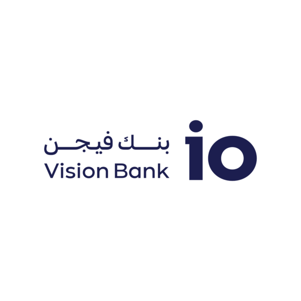 شعار بنك فيجن عالي الدقة Vision Bank Logo PNG‏