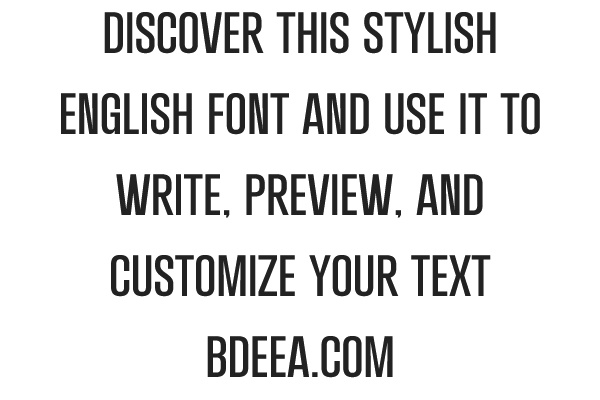 تنزيل خط ميندر انجليزي مجانا Minder Font downlaod