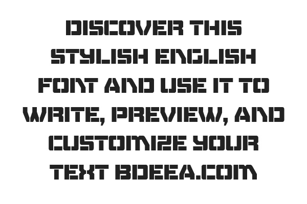تنزيل خط ريكفو انجليزي مجانا Rekvo Demo Font downlaod
