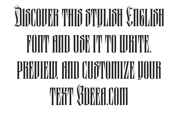 تنزيل خط بلاك ليترفلاي زخرفي انجليزي مجانا Black Letterfly Font downlaod