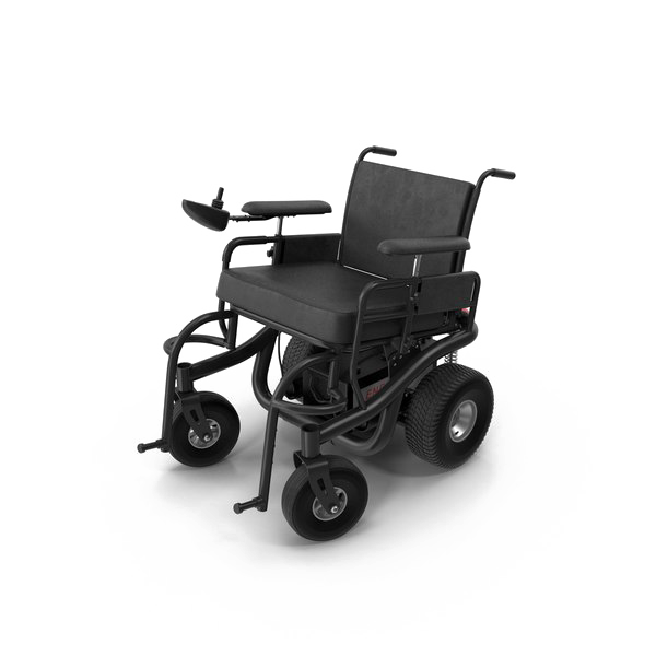 صور كرسي متحرك كهربائي اسود عالي الدقة Wheelchair PNG
