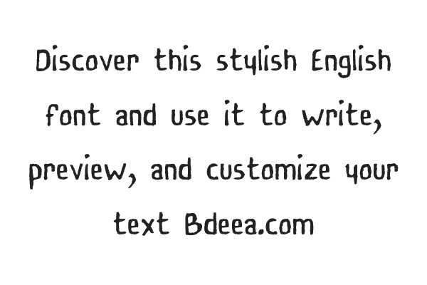 تنزيل خط ليكسايد كاستل انجليزي مجاني Lakeside Castle Font