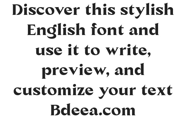 تنزيل خط جي اتش سي ماوريك انجليزي مجانا JHC Mauriac Font downlaod